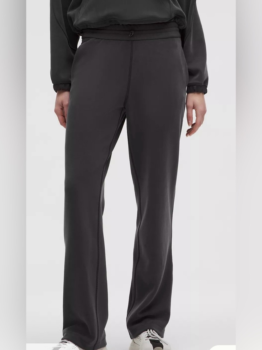 lululemon Softstreme High-Rise Women’s Black Soft Velour Pants